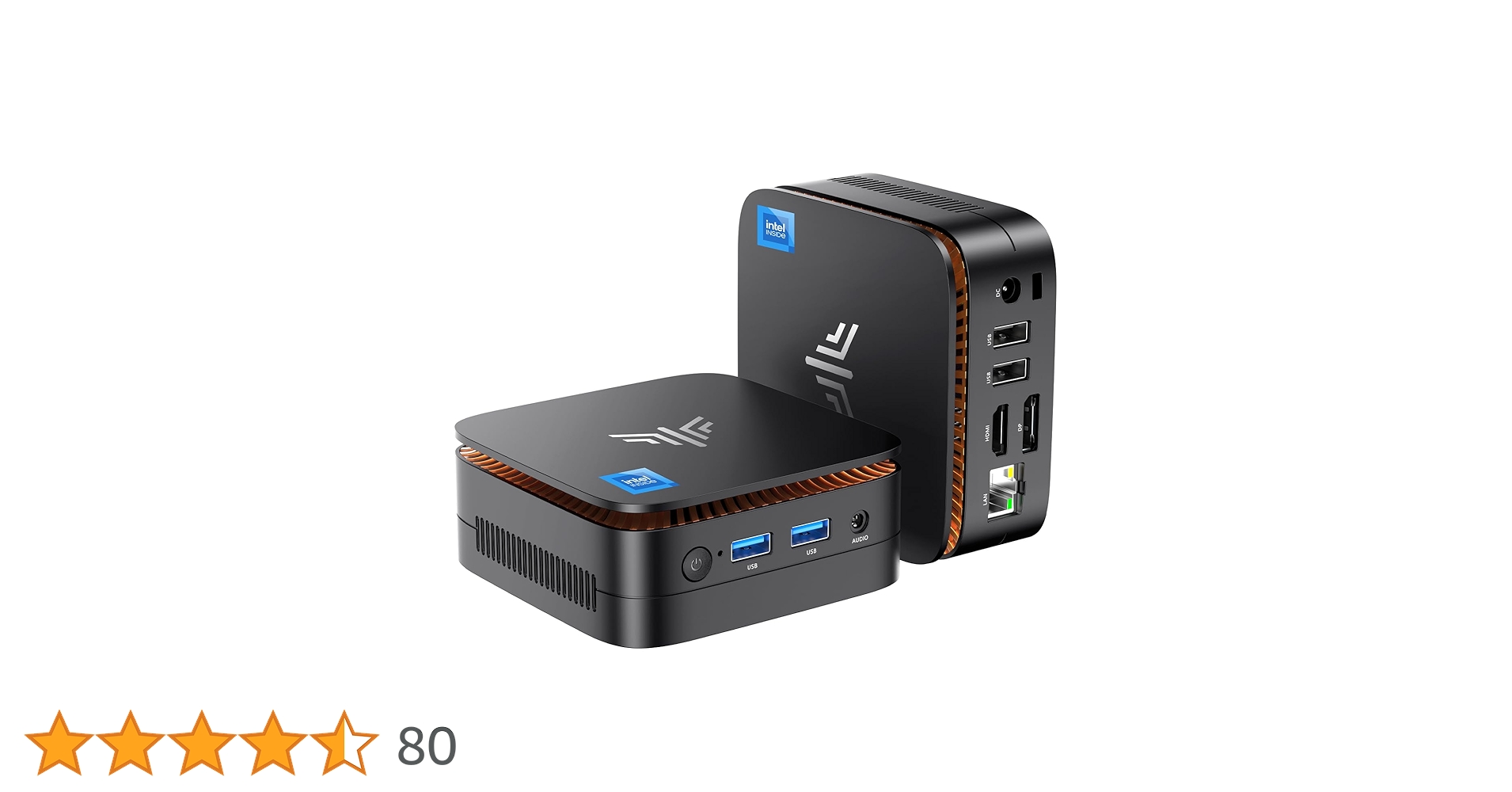 NiPoGi E1 Mini PC mit Ιntel Alder Lake N97 16GB DDR4 512GB